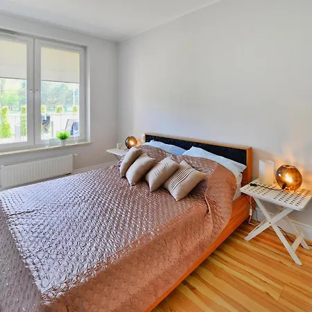 Apartment In Grzybowo Near Beach & Cycle Path, Cleaning Included Daire Grzybowo (West Pomeranian)